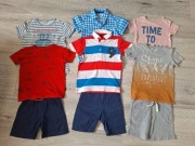 Paka 110/116 koszula Cool Club polo Kappahl t-shirty Zara spodenki GAP  
