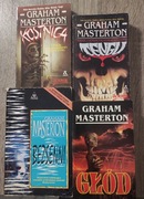 4 x Graham Masterton - "Kostnica" - "Tengu" - "Głód" - "Bezsenni".