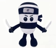 Cappuccino Assassino – biała wersja / zabawka kolekcjonerska / Brainrot 