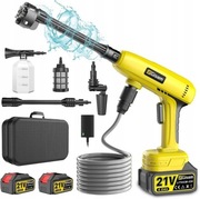 Profesjonalna myjka ciśnieniowa Gisam 60 bar 2xbateria 4000mAh 6w1 zestaw