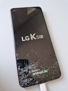 LG K51s czerwony - uszkodzony