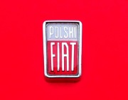 Emblemat znaczek logo POLSKI FIAT 126p 126 maluch pierwsza 1 seria