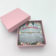 Bransoletka stal chirurgiczna złota pozłacana prezent na święta