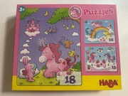 Haba PUZZLE jednorożce 3+