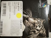 żółty wkład atramentowy Canon CA-571Y. 