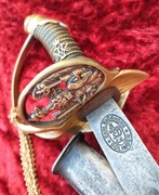 Szabla Pruska z orłem 1889 r. sygnatury