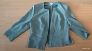 Żakiet marynarka turkus rozmiar 46 Strzelec