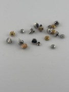 Zestaw 17 koronek do zegarków – Omega, Longines, Rolex, Tissot – vintage