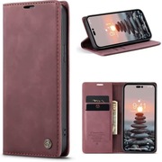 Etui case obudowa samsung galaxy A24 4G portfel bordowa z klapką zamykana 
