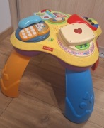 Stolik multimedialne, gra, dźwięk, super zabawka Fisher Price