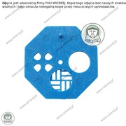 Zasuwka do Ula romb, Zamknięcie wylotka okrągłego, średnica 5cm