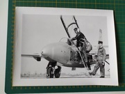 Samolot TS-11 Iskra - dwa oryginalne zdjęcia z lat 70-tych