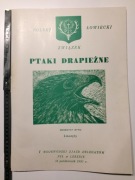 PZŁ LINORYT BENEDYKT ŻYTO ALBUM PTAKI DRAPIEŻNE LESZNO 1995