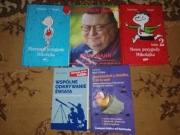 KSIĄŻKI 5 RÓŻNYCH TYTUŁÓW 