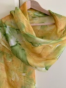 Piękny,delikatny szaliczek z jedwabiu naturalnego,pure silk.