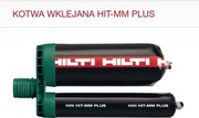 Hilti kotwa chemiczna wklejana 500 ml !!! 820 g!!! 