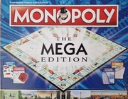 MONOPOLY THE MEGA EDITION. Gra MONOPOLY wersja angielska. Stan idealny