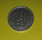 Vintage-Moneta z PRL 1 zł 1987 rok 