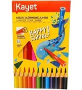 Kredki olowkowe jumbo kayet