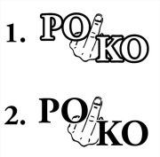 Naklejka Platforma obywatelska Koalicja