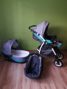 Wózek dziecięcy dziecinny 3w1 Verdi Babies