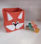 Kosz na klocki, zabawki duży 30x 30 x 30