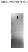 duża lodówka whirpool 70cm