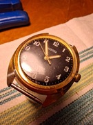 Zegarek Vostok  POZLACANY AU5 ZSRR idzie.   