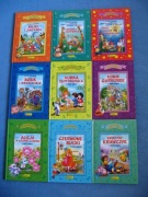 Bajki i zagadki, Konik Garbusek, Calineczka, Roszpunka, 9 książek/NOWE
