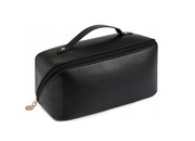 Kosmetyczka czarna rozkładana kuferek organizer elegancki Franc Provost