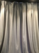 Zasłona kuchenna EUROFIRANY szary beżowy