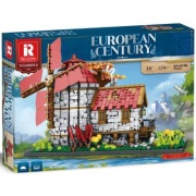 Klocki plastikowe REOBRIX Średniowieczny wiatrak European Century 66014