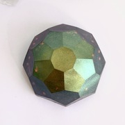 Orgonit kopuła z kamieniami naturalnymi - mokait, kryształ górski