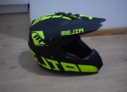 Kask motocrossowy zielony L – nowy, nieużywany