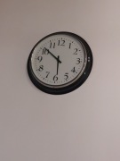 Zegar Ikea 59 cm czarny