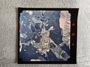 Nieznane stare zdjęcie lotnicze papier KODAK 