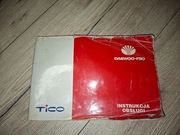 Instrukcja Obsługi Daewoo TICO