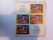 Znaczki Malarstwo Polskie blok 5639