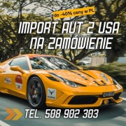 Import Aut z USA samochód na zamówienie USA