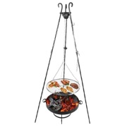 GRILL OGRODOWY PODWIESZANY trójnóg różne średnice!