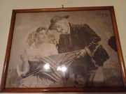 Stary Obraz Eduardo Eugenio Zampighi