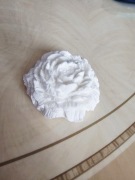 Piwonia z masy cukrowej na tort 