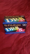 5-cio pak, Kasety Fuji DR-II 90 Extra Slim zestaw 5 sztuk 1995 rok 