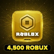 4500 Robux - Doładowanie Roblox I Na Twoje Konto I Gwarancja 