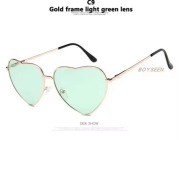 Piękne okulary przeciwsłoneczne serca UV