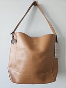 Torebka brązowa torebka skórzana shopper ze skóry Conkca