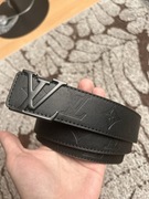 Lv belt czarna klamra