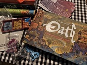 Oath Chronicles of Empire and Exile ENG gra planszowa w koszulkach