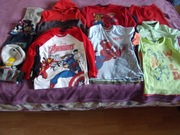 Mega paka zestaw ciuszki ubranka chłopiec 122 i 128 - edit