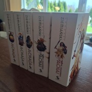 Achaja tom 1–3 + Pomnik Cesarzowej tom 1–2 – Andrzej Ziemiański – komplet